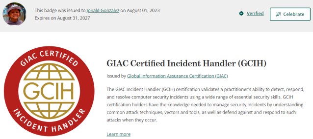 Credly certification verification